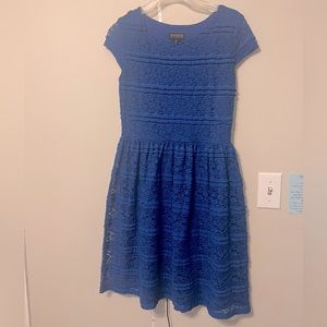 Blue Lace Dress